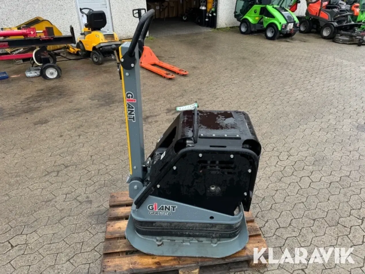 Billede 2 - Pladevibrator Giant GPR6785D