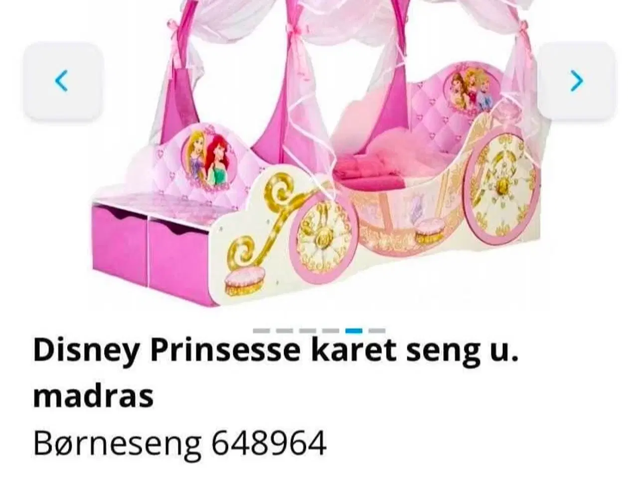 Billede 2 - Prinsesse seng 