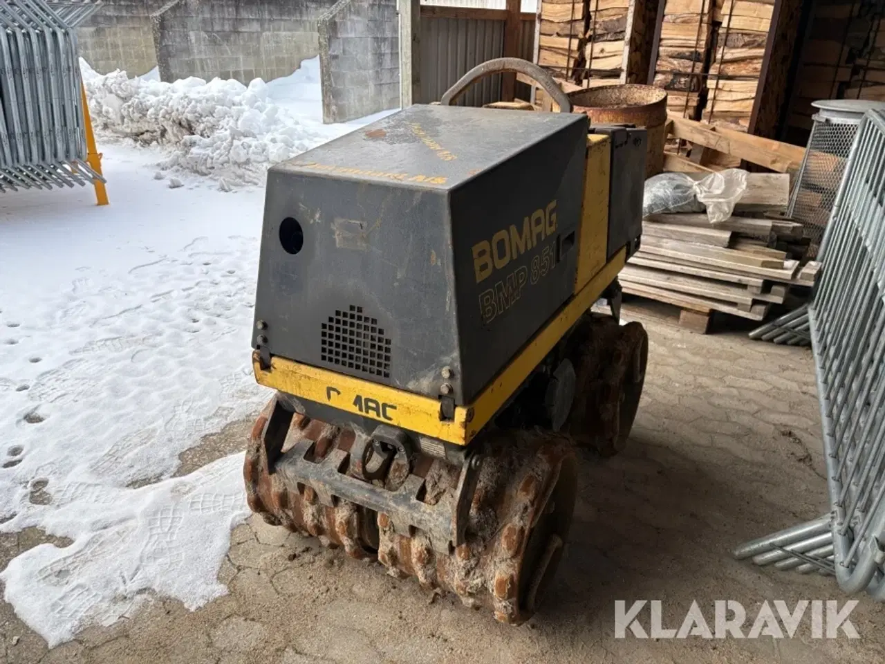 Billede 4 - Vejtromle Bomag Bmp 851