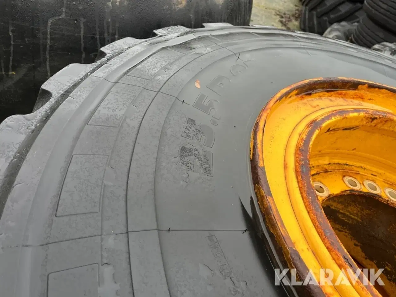 Billede 10 - Komplethjul Michelin til Volvo L110 og 120 - 4 styk