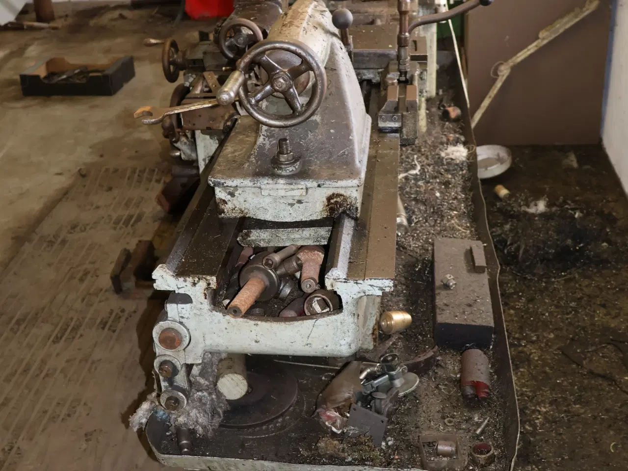 Billede 12 - V. Lowener metaldrejebænk model VL235