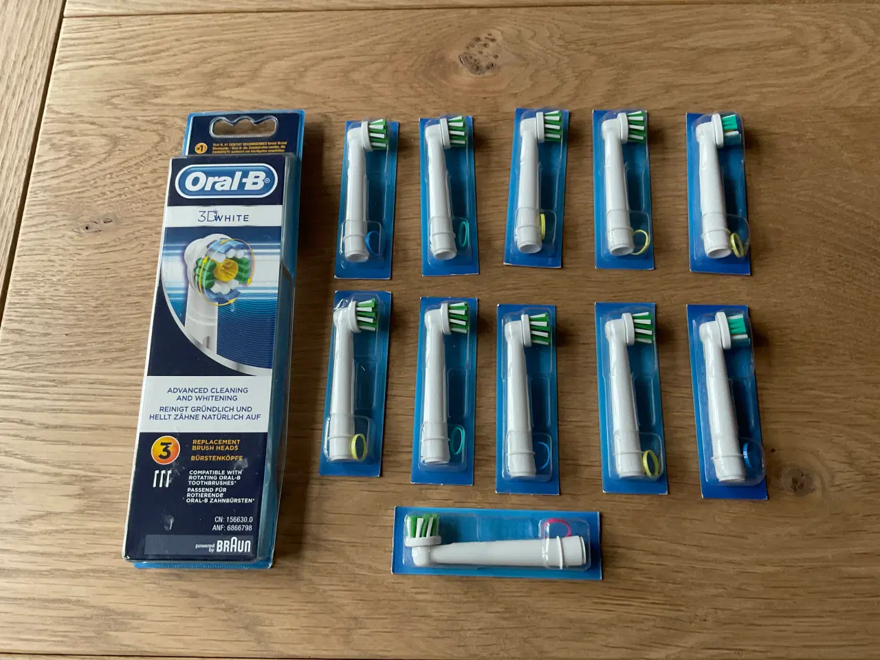 Billede 1 - Nye originale Oral B Tandbørstehoveder, 11 stk.
