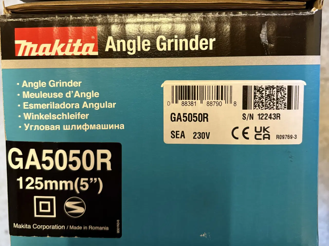 Billede 2 - Makita 125mm vinkelsliber.