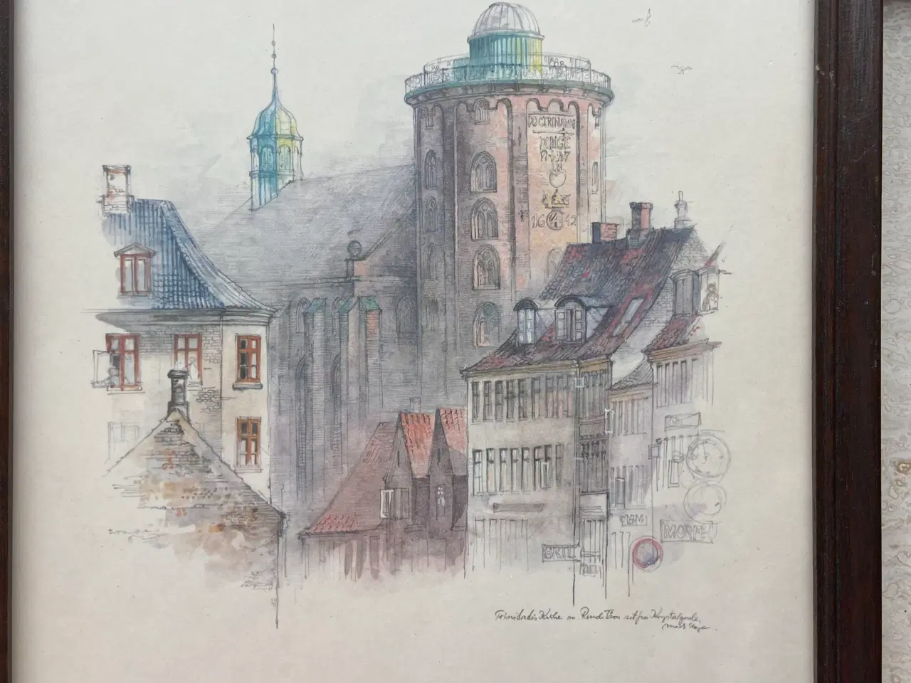 Billede 4 - Runde Tårn i ramme 