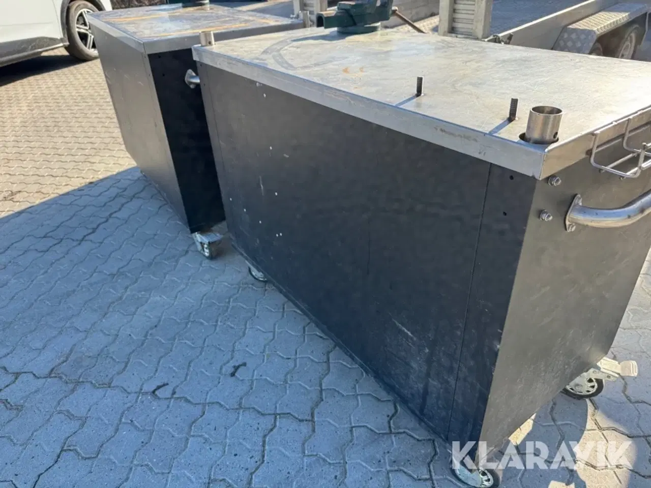 Billede 3 - Værksteds bord på hjul