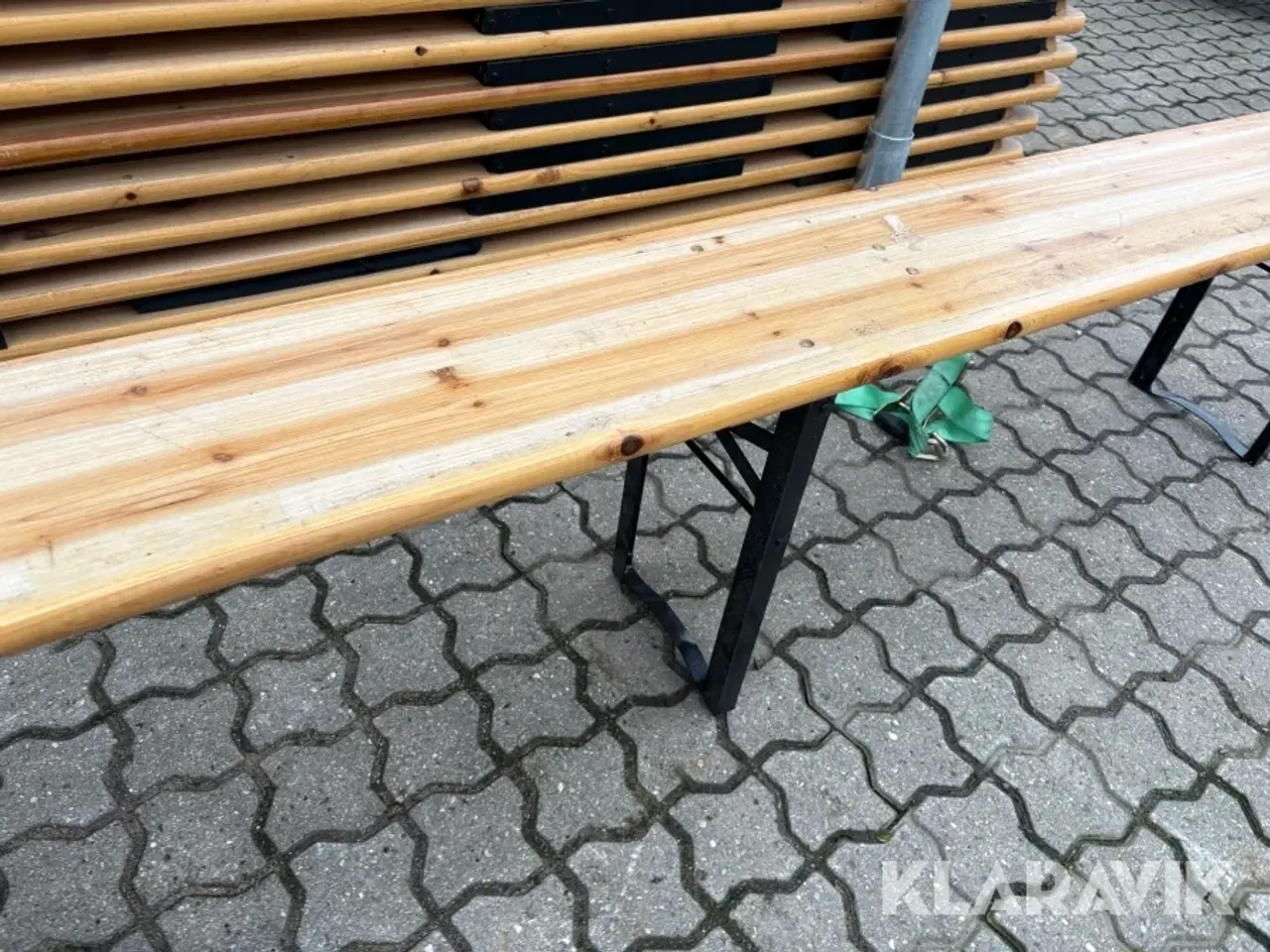 Billede 4 - Klapsammen Bænke 67styk