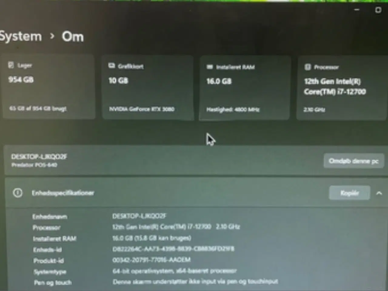 Billede 2 - Computer setup