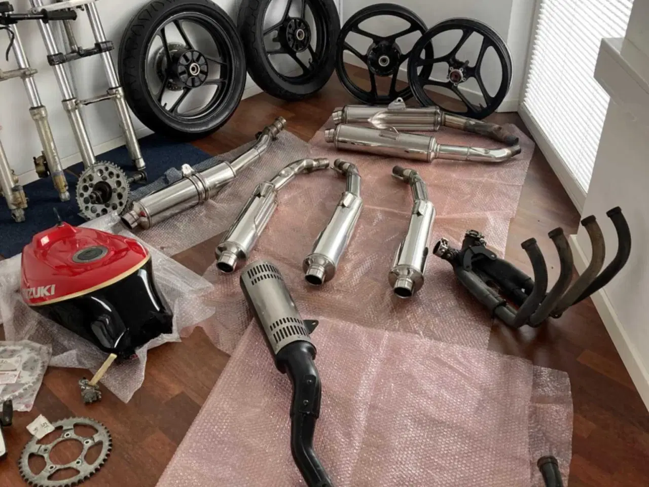 Billede 8 - Original udstødning Suzuki GSXF