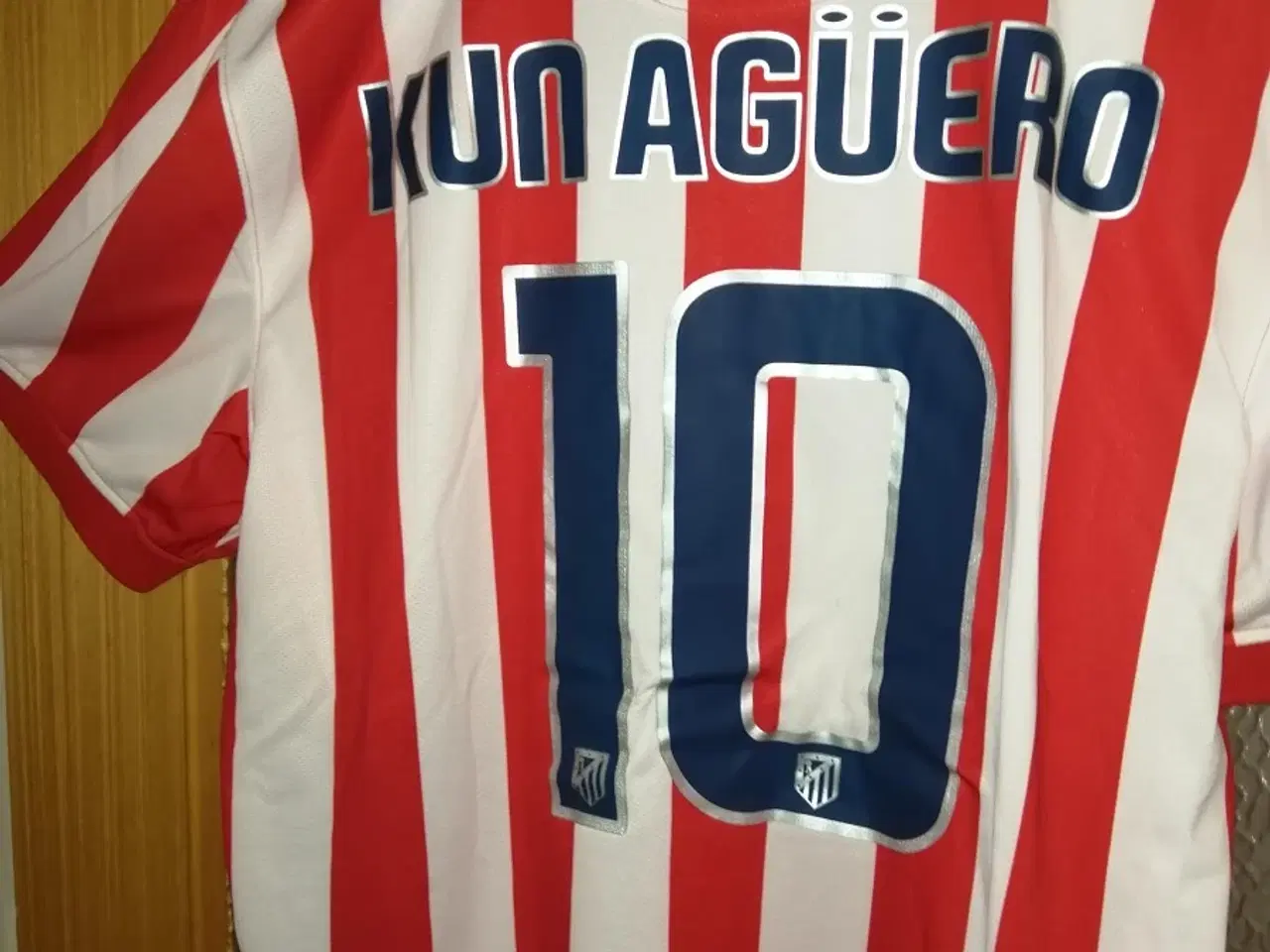 Billede 1 - NY, ATLETICO MADRID 2009-10, AGUERO, 2XL