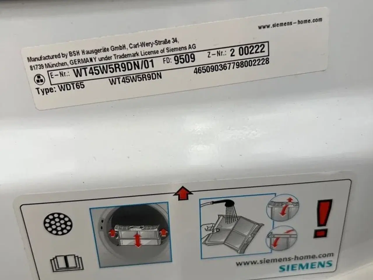 Billede 2 - Tørretumbler SIEMENS