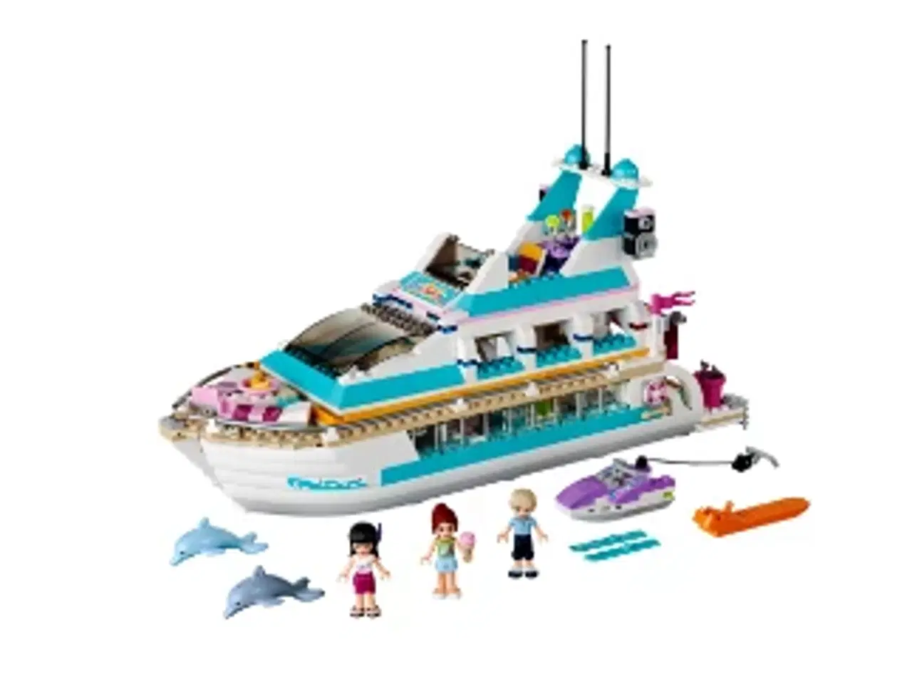 Billede 2 - Lego Friends Delfinbåd model 41015