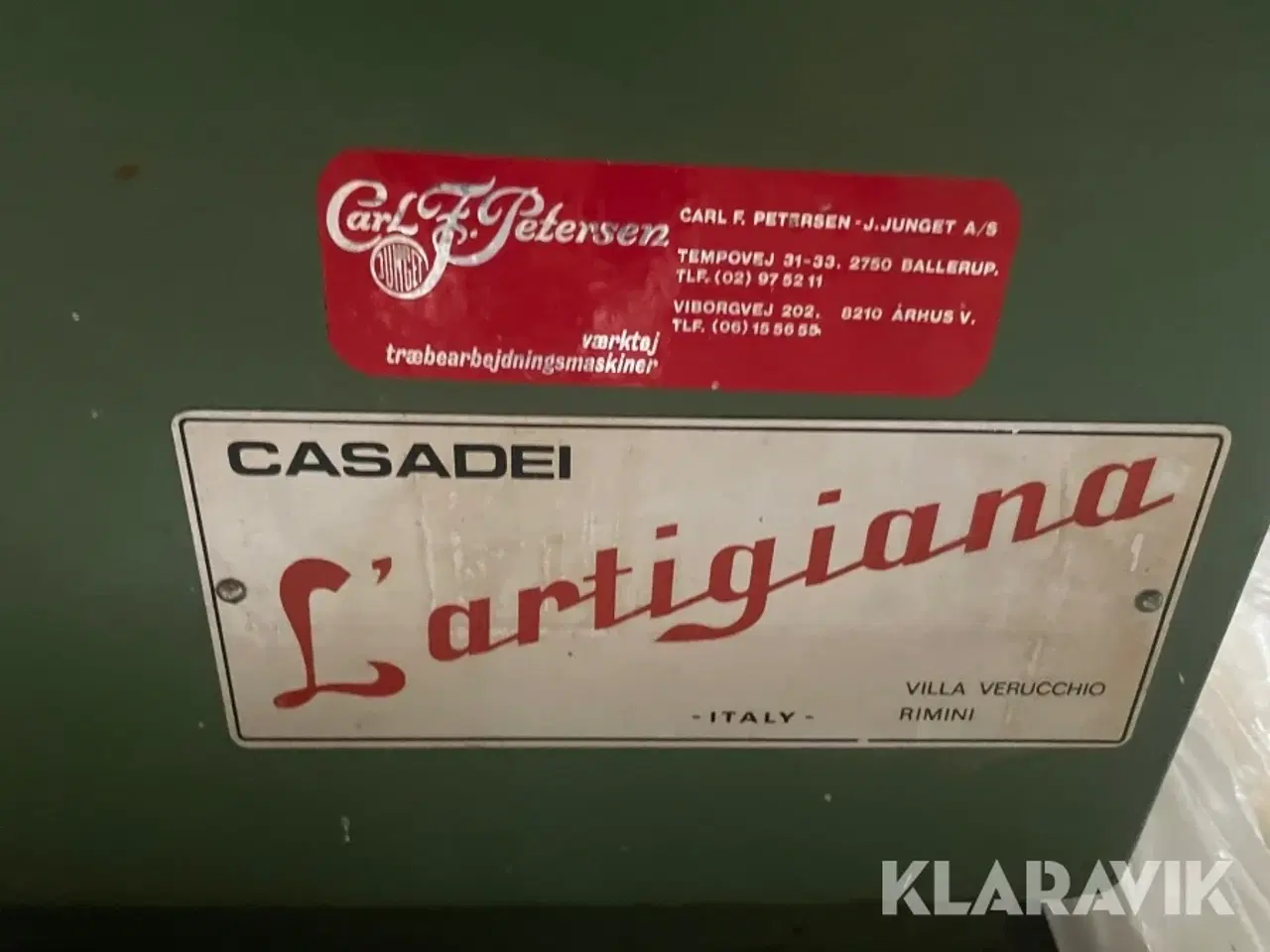 Billede 8 - Tykkelseshøvl Casedei D.E. 410