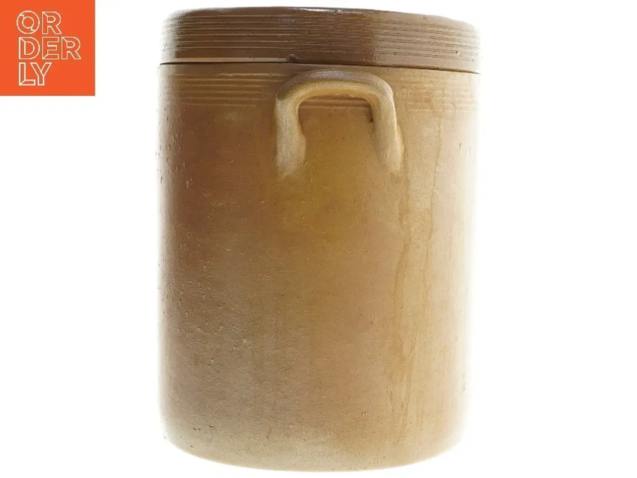 Billede 2 - Keramik krukke med låg (str. 23 cm)