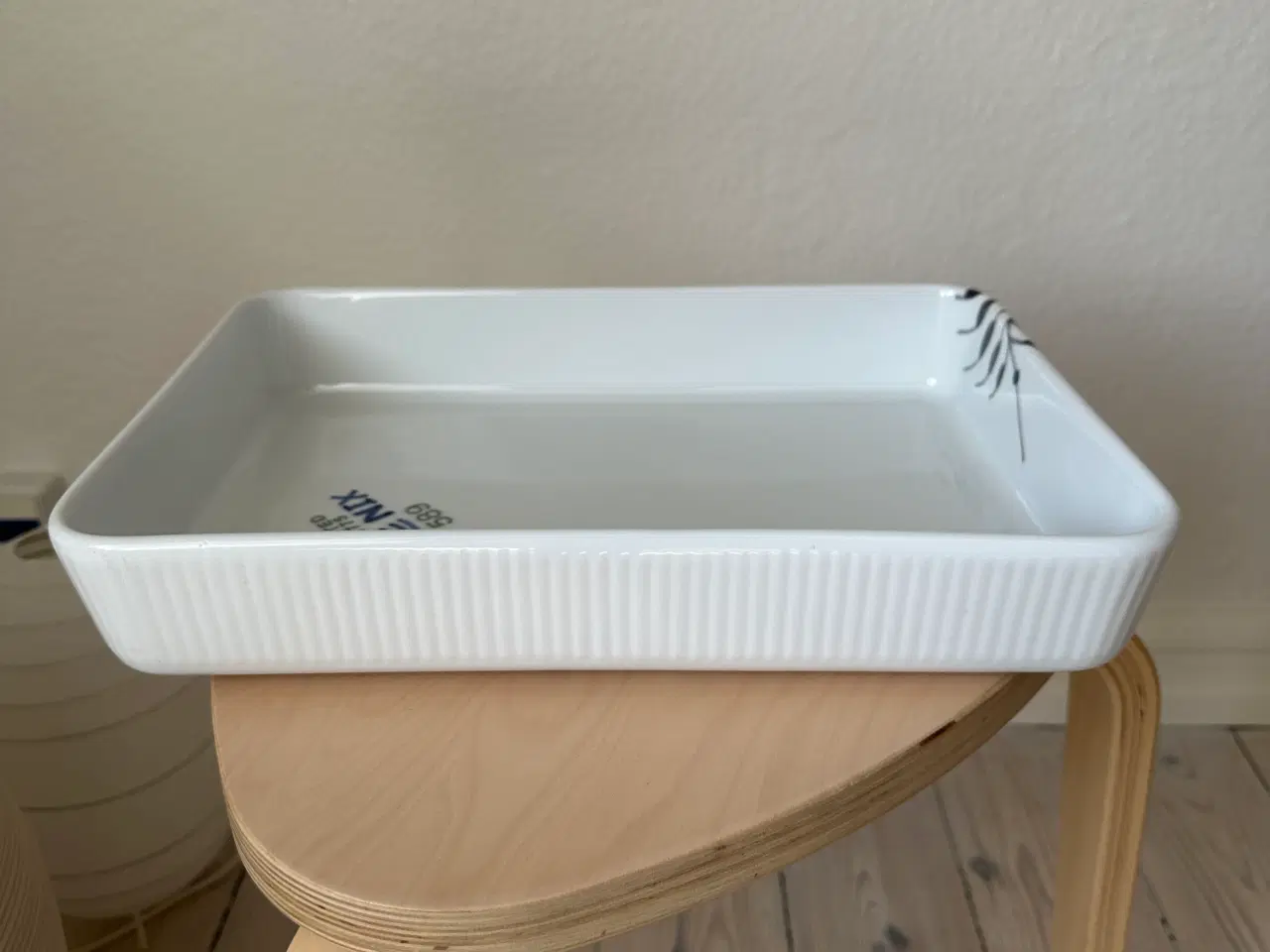 Billede 4 - ROYAL COPENHAGEN Sort Mega Riflet Serveringsfad