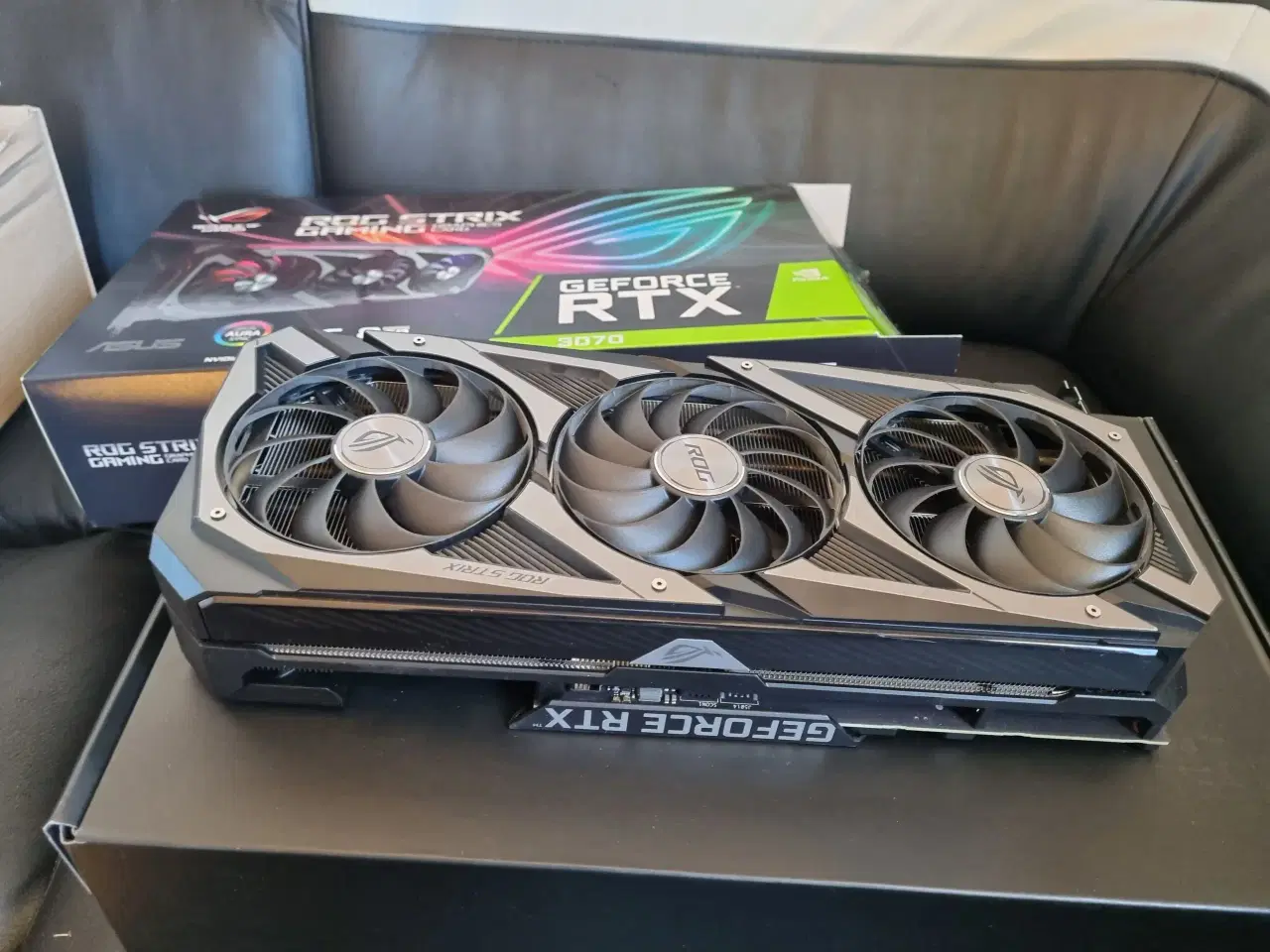 Billede 1 - ASUS RTX 3070 8GB ROG Strix – Gaming Grafikkort