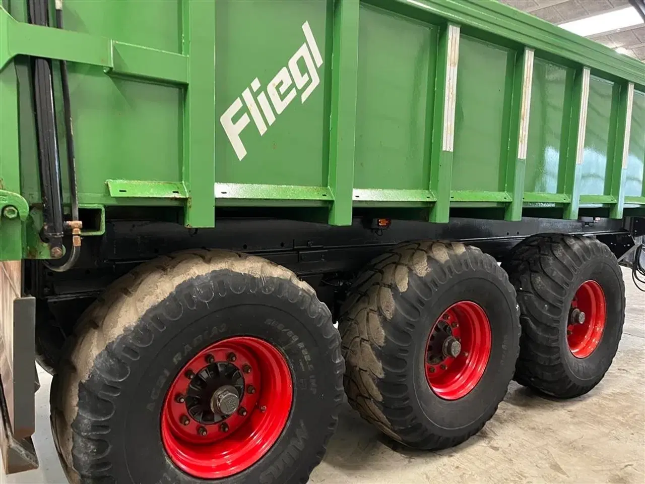 Billede 12 - Fliegl Den helt unikke Dumpervogn med afskub