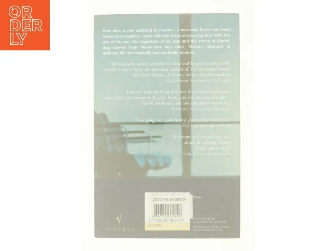 Billede 3 - The Accidental Touristaf Anne Tyler (bog)