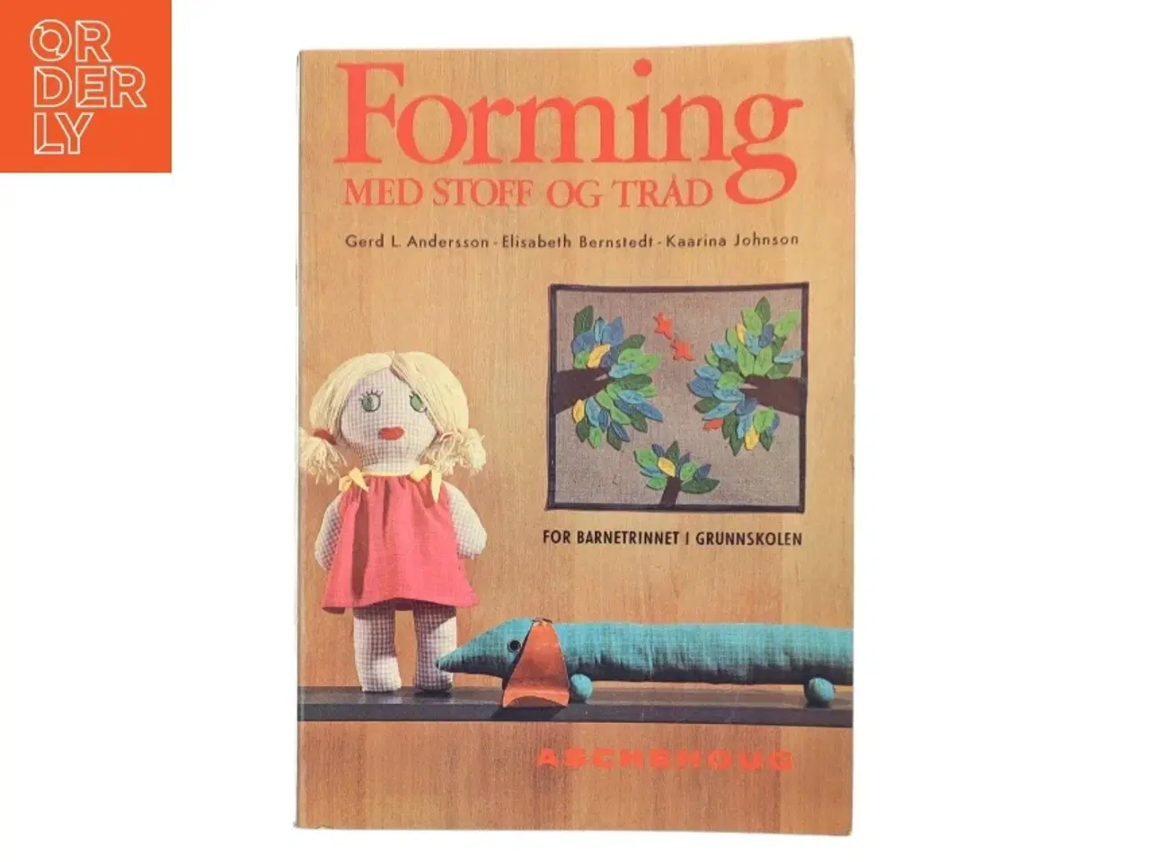 Billede 1 - Forming med stoff og tråd af Gerd L. Andersson (Bog)