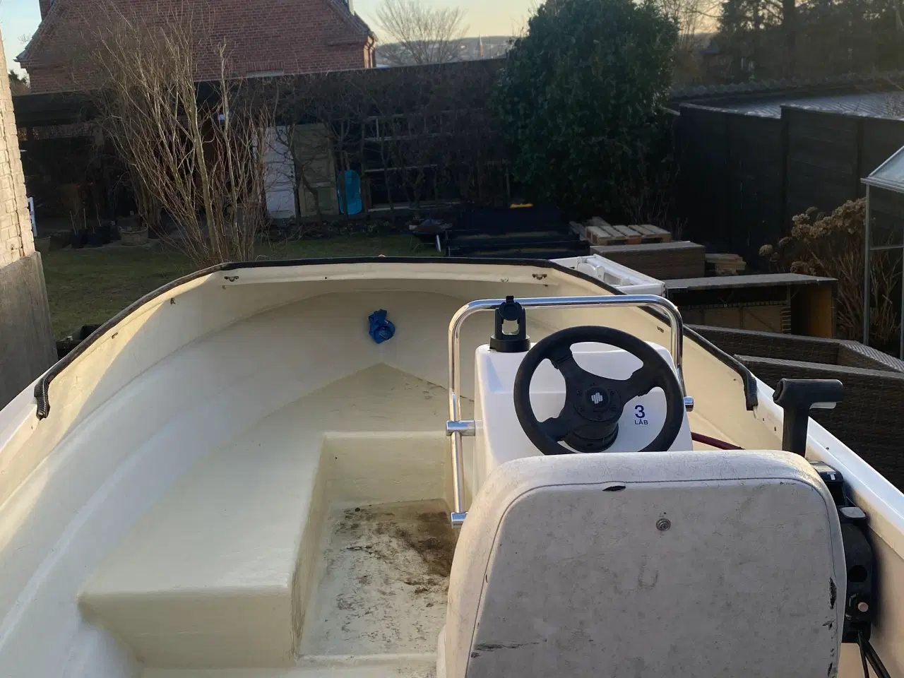 Billede 3 - 14 fod styrepult båd med trailer