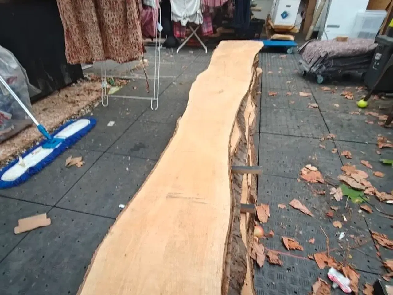 Billede 1 - 6 stk. Bøgetræsplanker str. 280 x 45 / 36 x 5,2