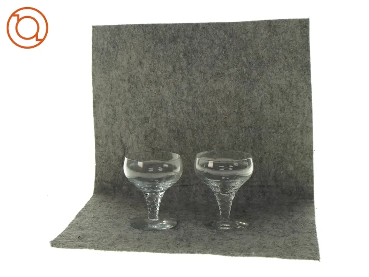 Billede 1 - Shotglas 2 stk. (str. 9 x 7 cm)