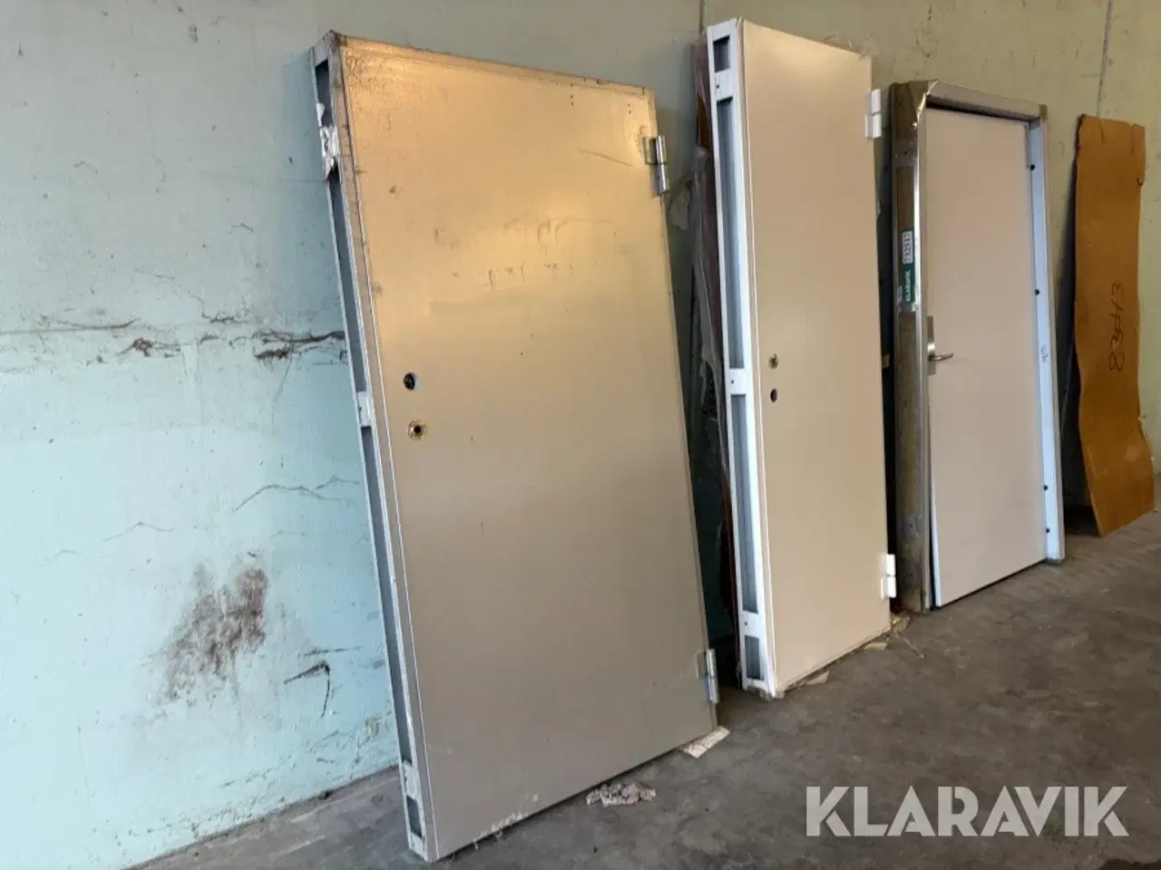 Billede 3 - Stål døre 3 styk