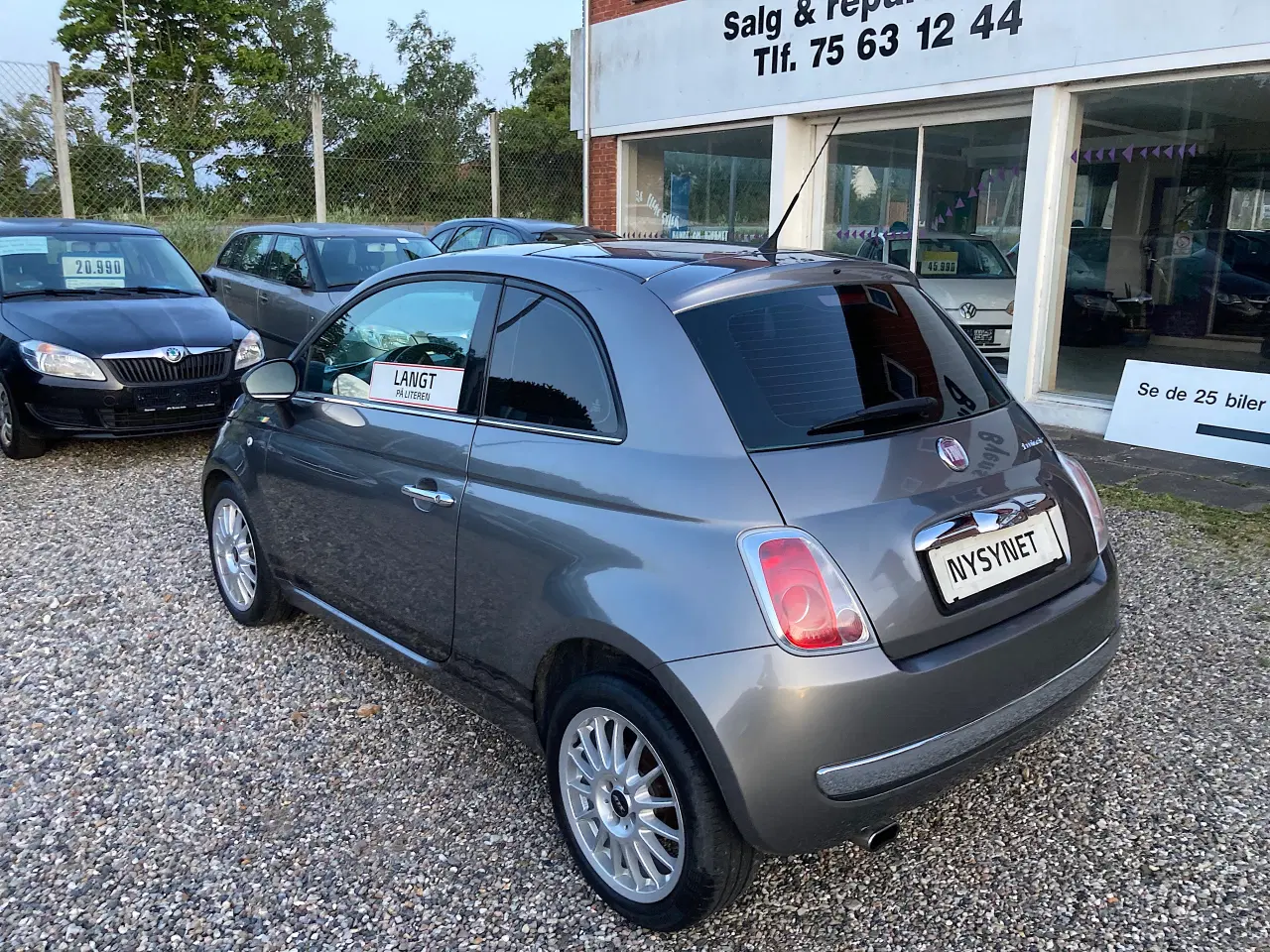 Billede 5 - Fiat 500 Nysyn Meget pæn med lav km