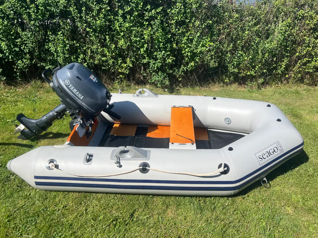 Billede 1 - Gummibåd med motor