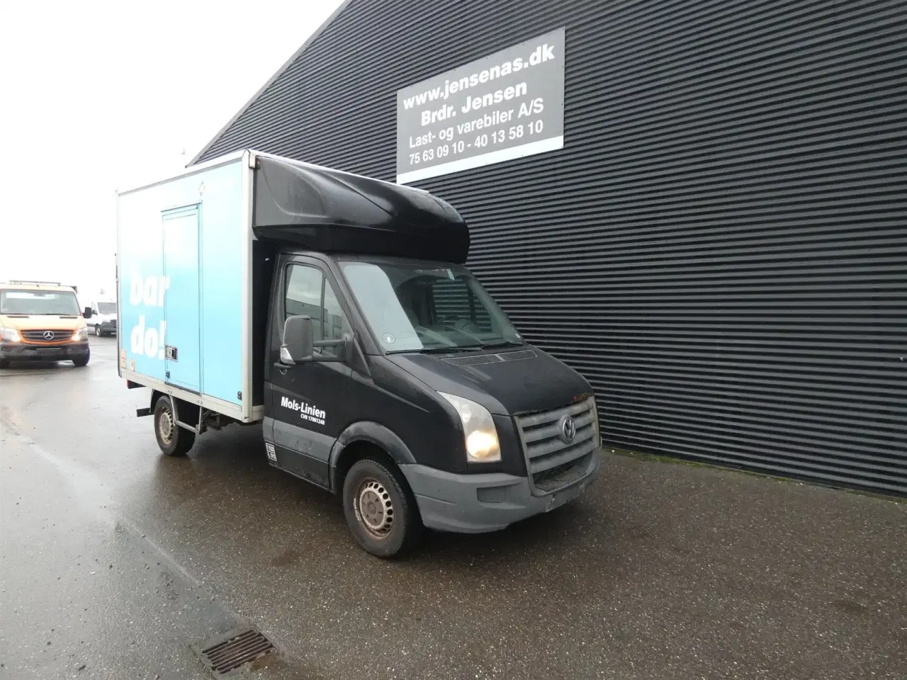 Billede 1 - VW Crafter Mellem 2,5 TDI m/Alu. kasse m./lift 163HK Ladv./Chas. Man.