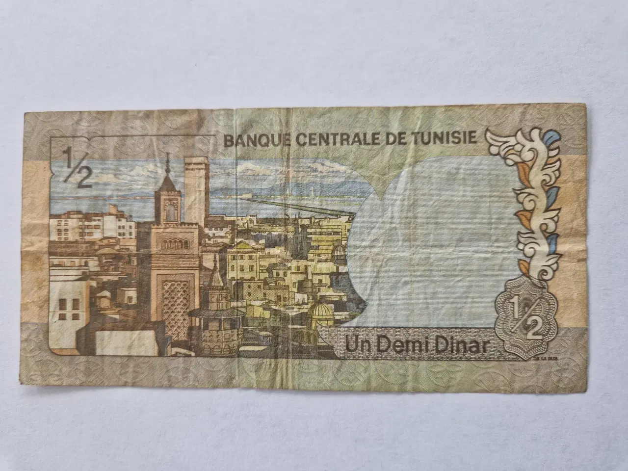 Billede 2 - 1/2 Dinar Tunisia