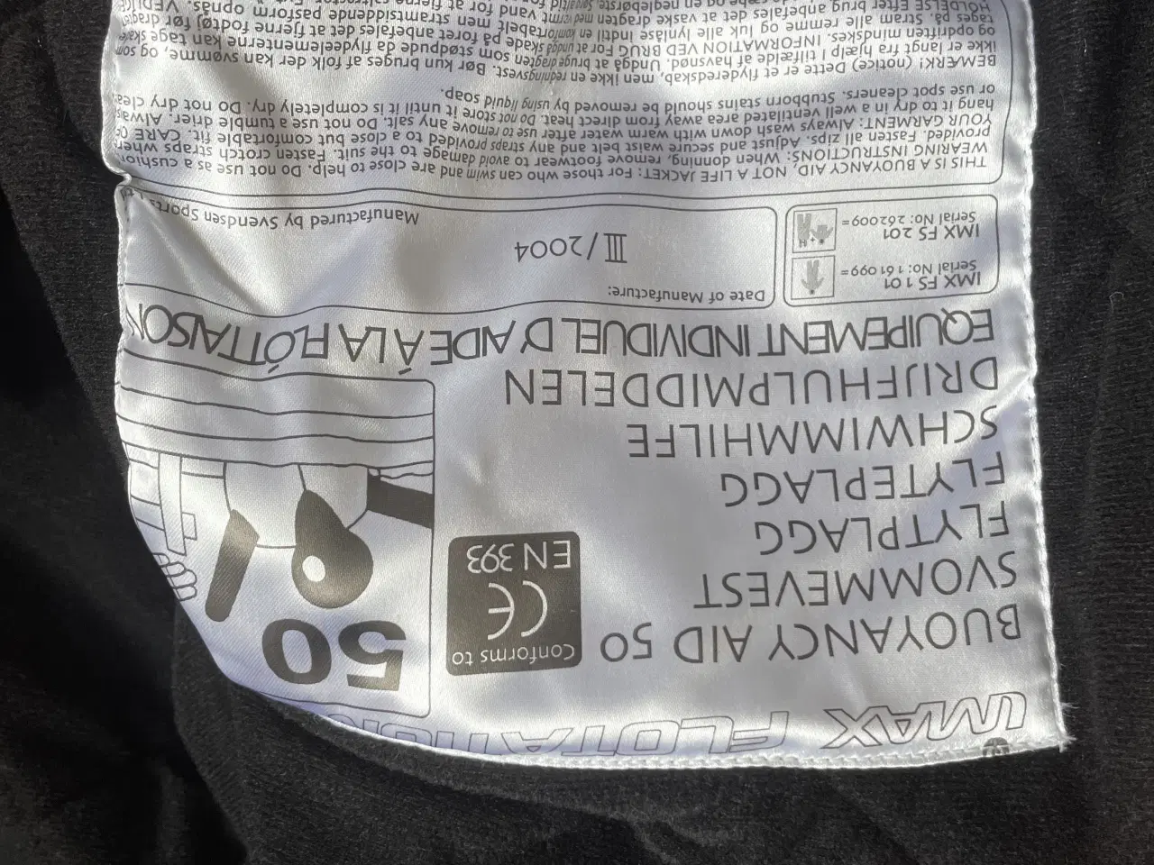 Billede 4 - IMAX.Flydedragt.