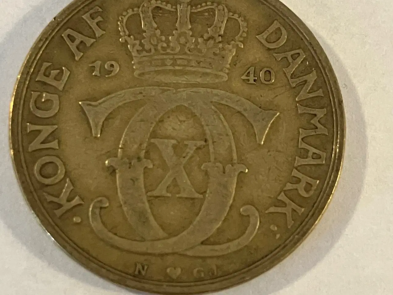 Billede 1 - 2 Kroner Danmark 1940