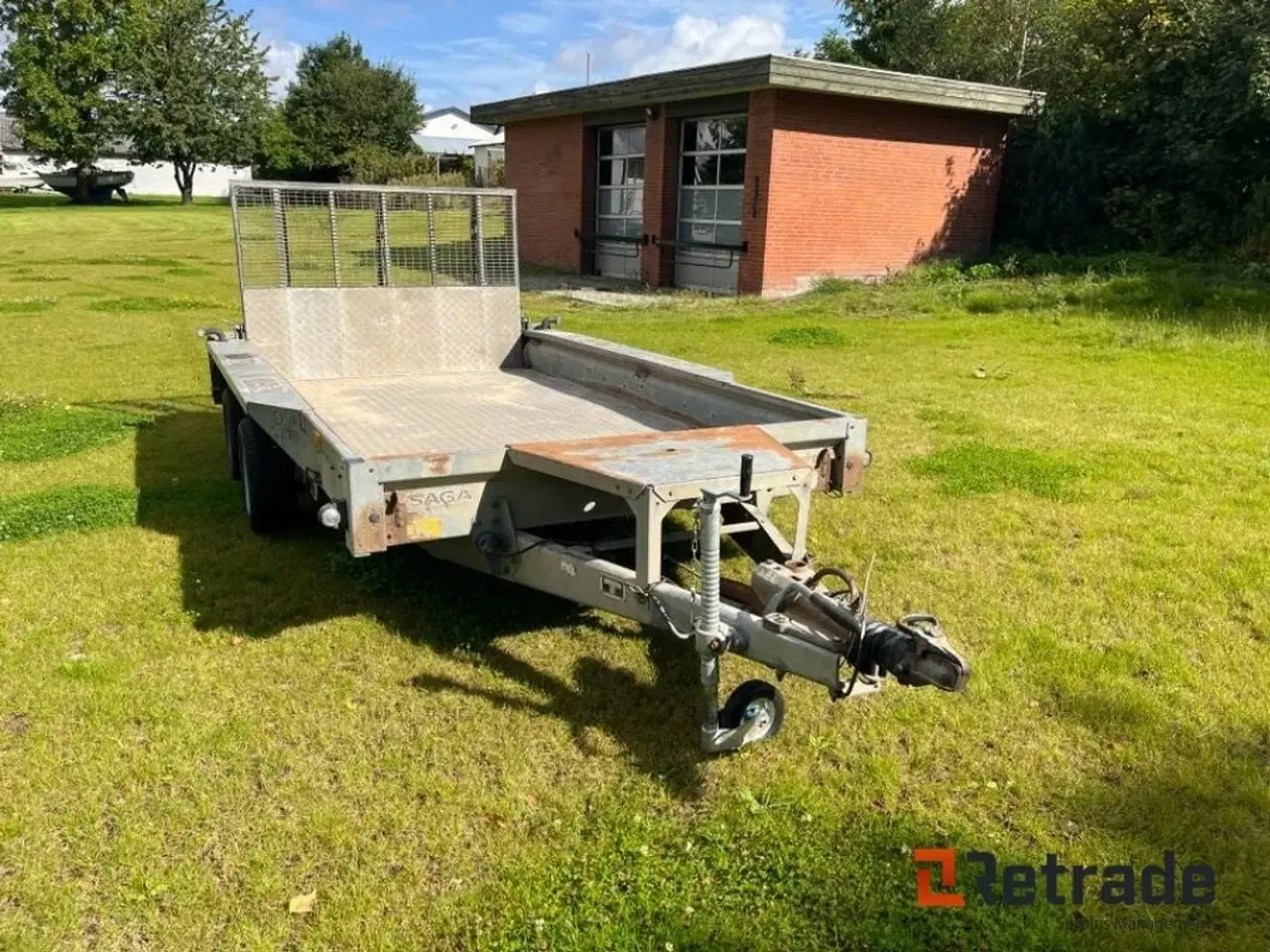 Billede 3 - Ifor Williams GX 126 Saga Maskintrailer