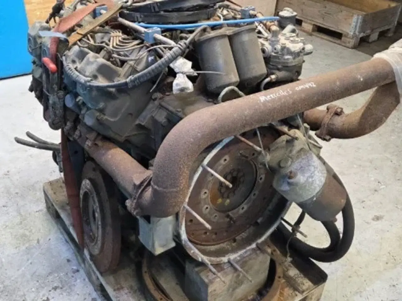 Billede 16 - Mercedes OM442 Motor 442.900-000-853322