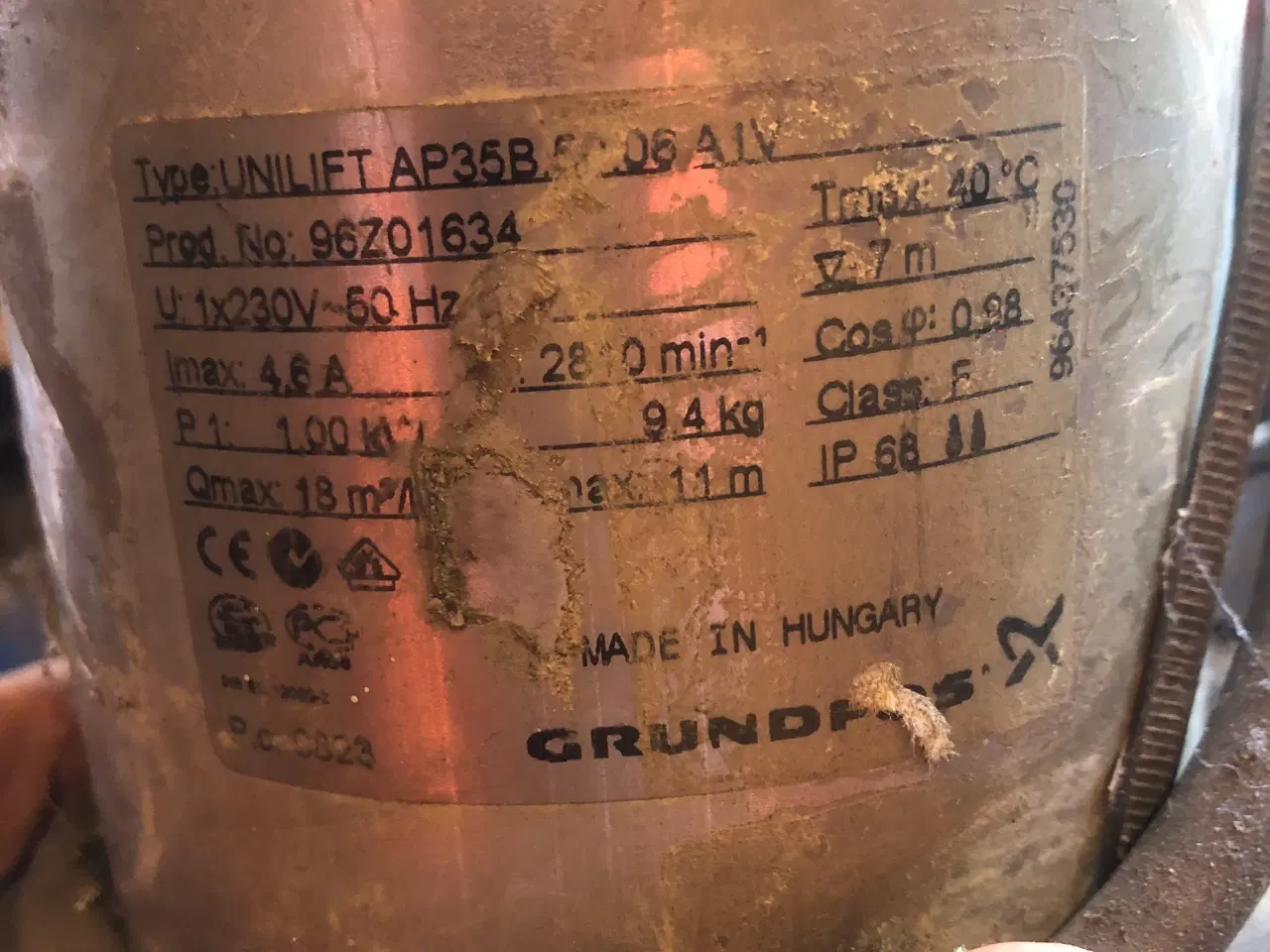 Billede 3 - Grundfos pumpe