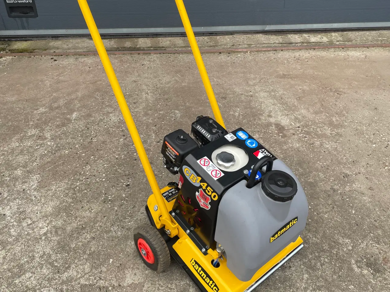 Billede 2 - Udlejning pladevibrator Batmatic 92kg