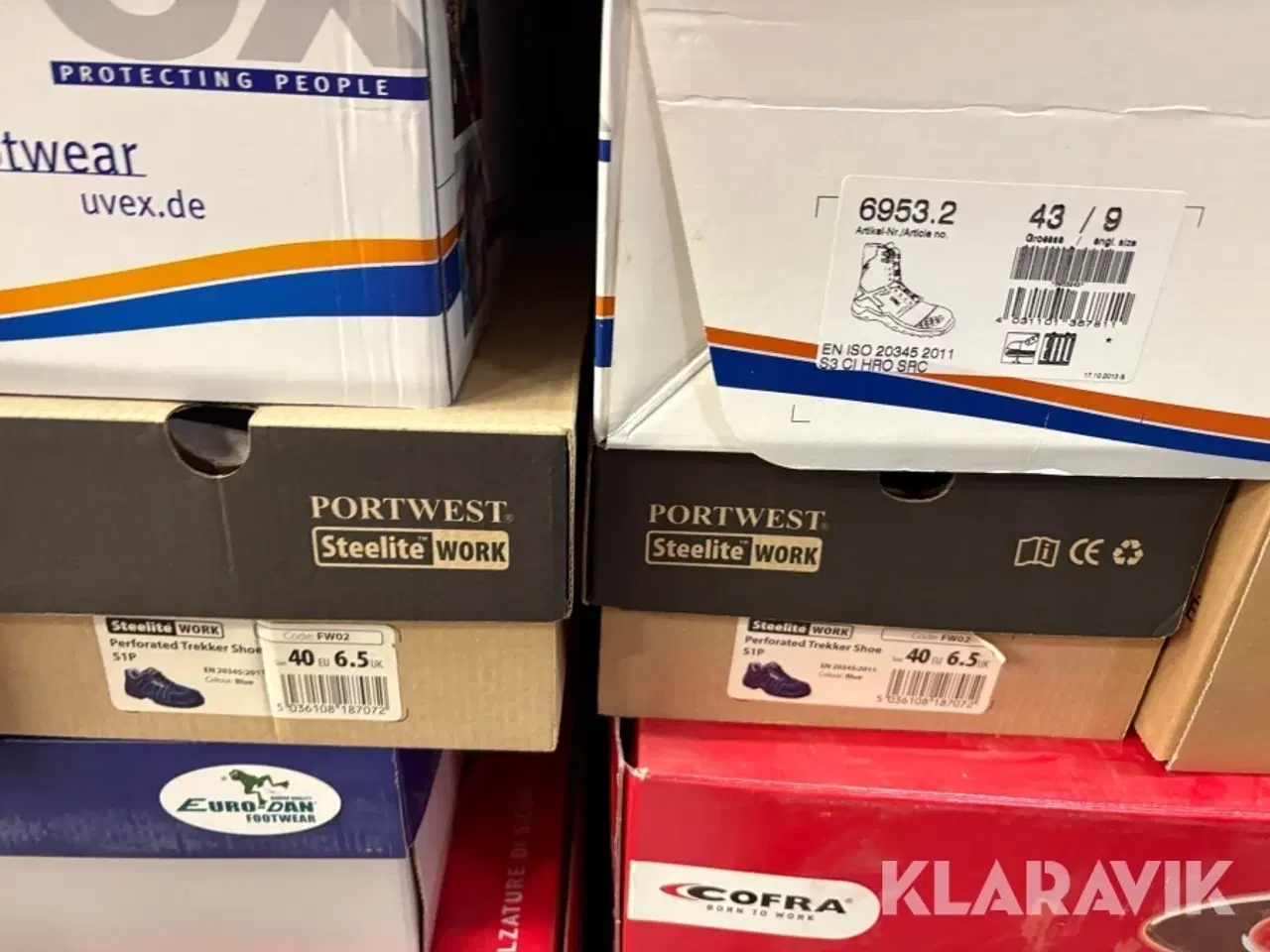 Billede 5 - Arbejdssko - assoteret type - 115 styks i alt