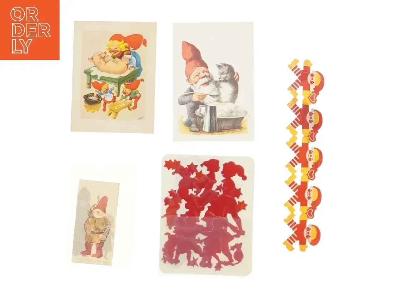 Billede 1 - Julekort og dekorationer (str. 15x10 cm)