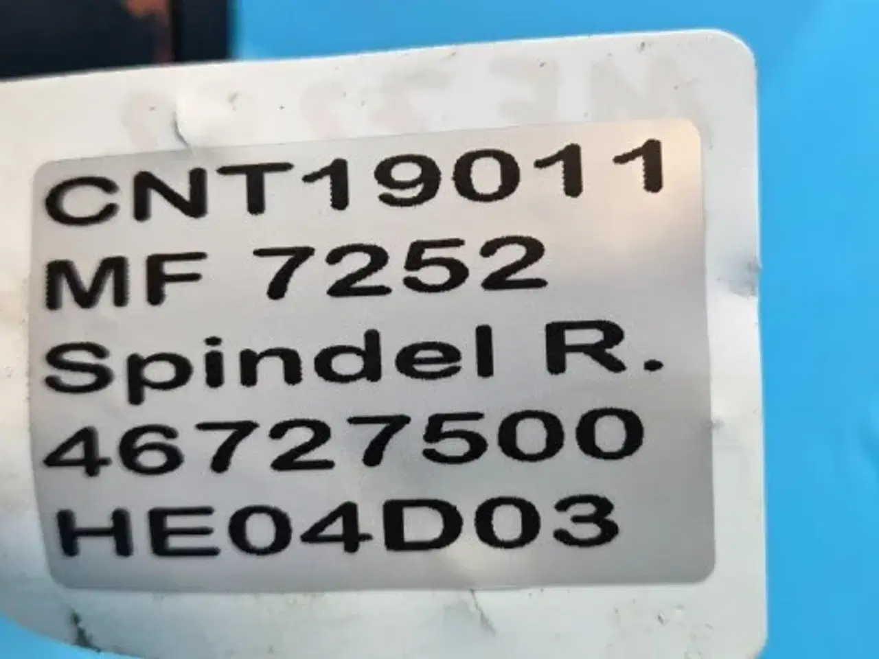 Billede 14 - Massey Ferguson 7252 Spindel R.  46727500