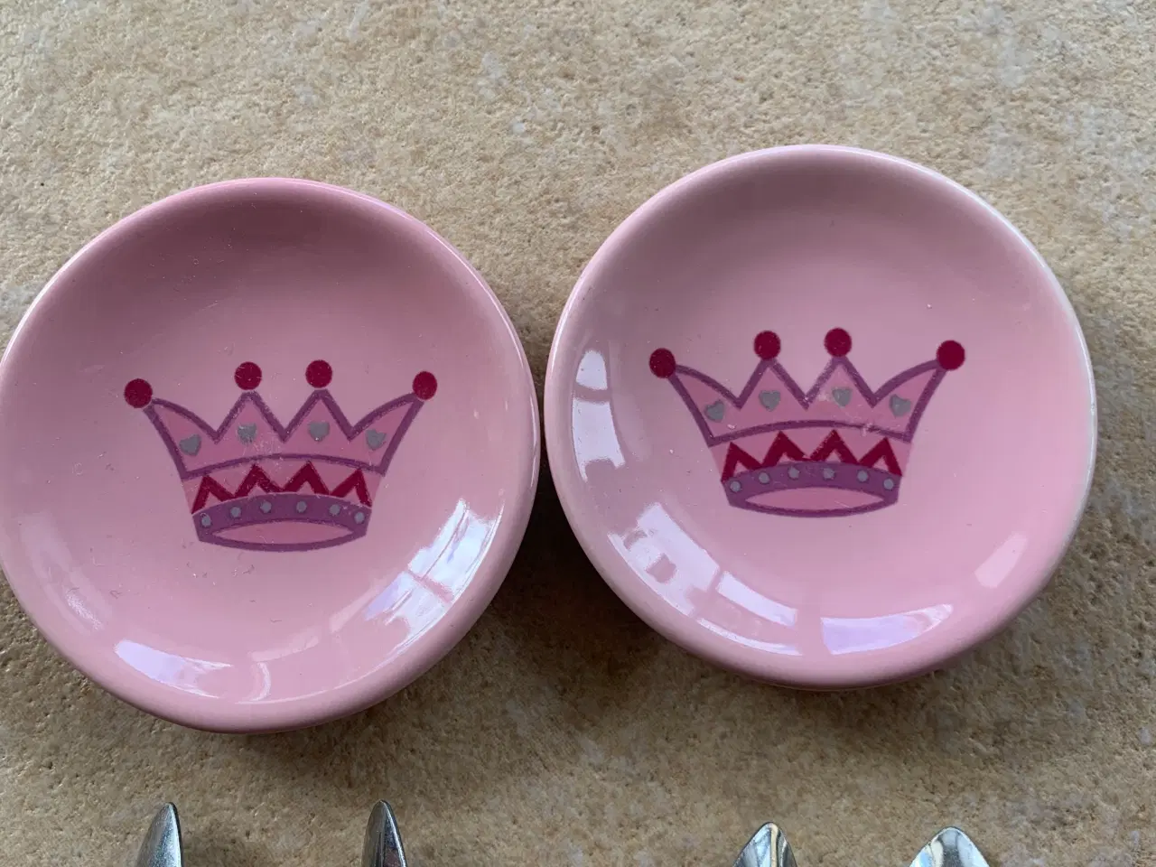 Billede 3 - Prinsesse tallerkener og skeer