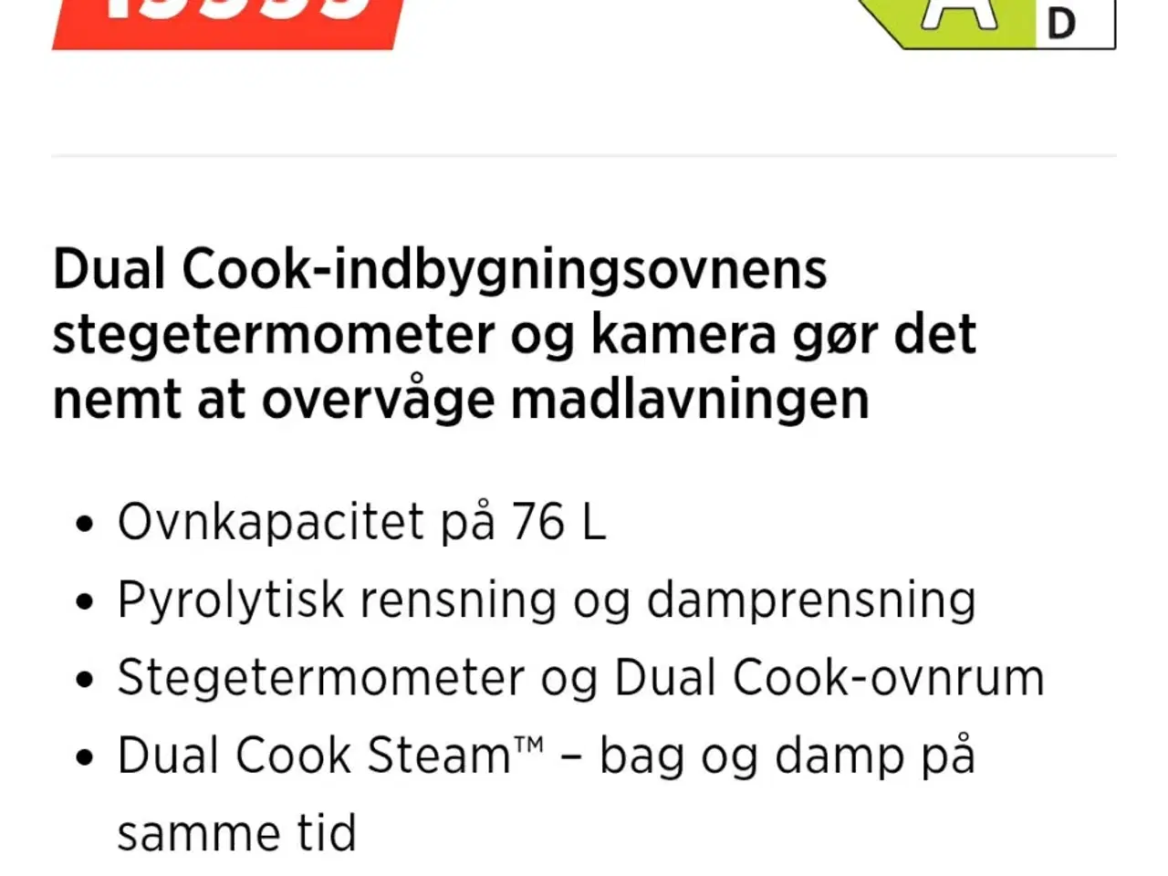 Billede 1 - Samsung indbygnings ovn