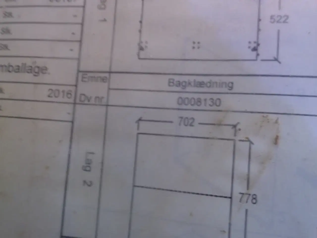 Billede 4 - Vægskab