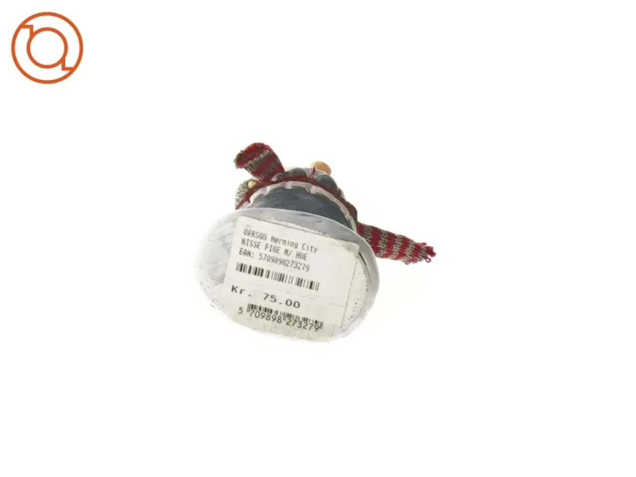 Billede 5 - Nissepige, julepynt fra Værsgo (str. 11 x 5 cm)