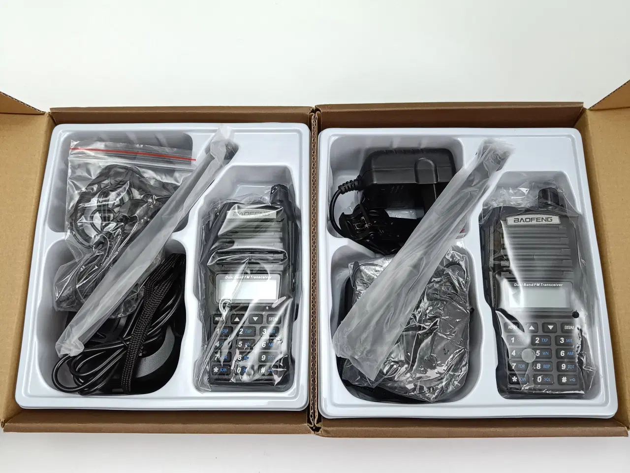 Billede 2 - NY! 2 x Baofeng UV-82 8 Watt Dual Watch Fuldt Sæt