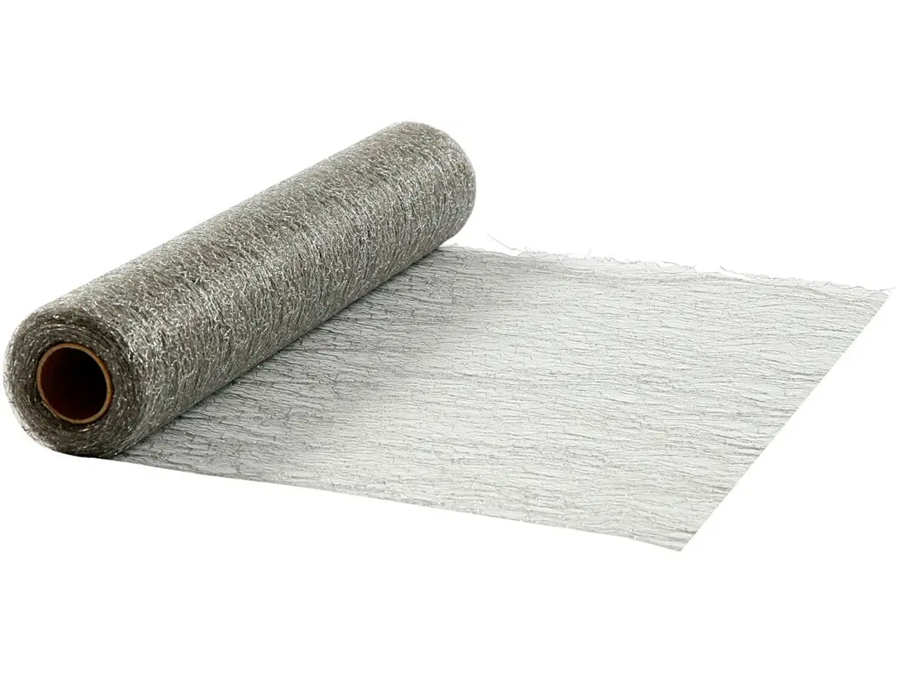 Billede 1 - Elegant sølv bordløber 30 cm x 10 m - 100% polyester