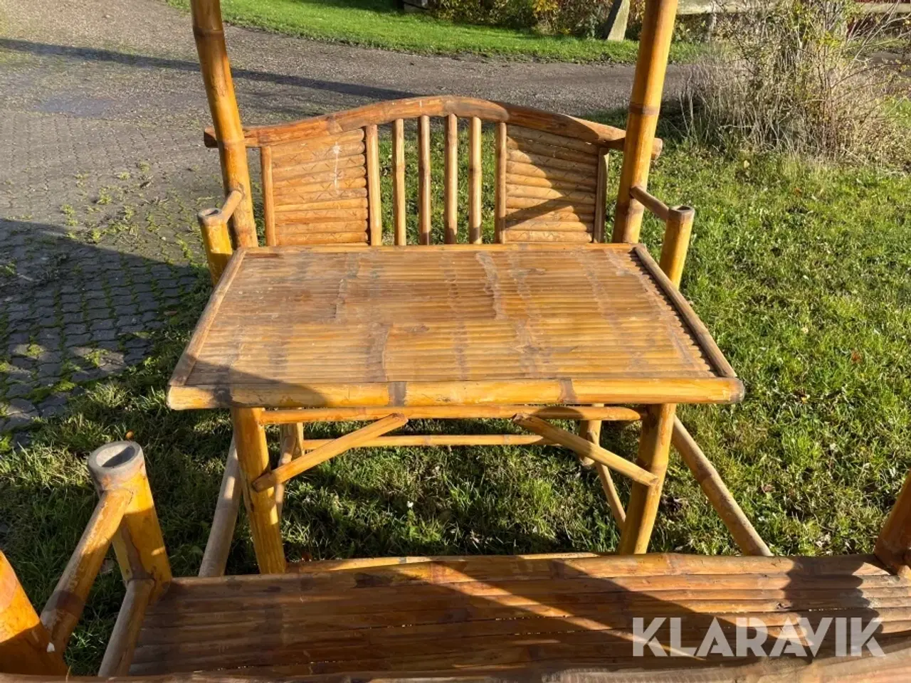 Billede 3 - Bambus hytter 3 styk