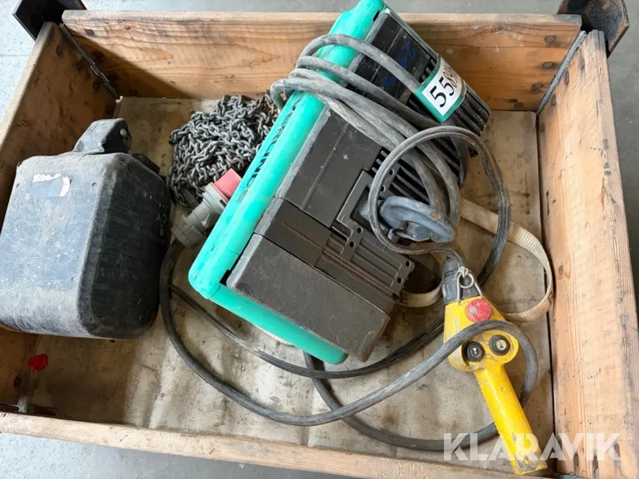 Billede 2 - Elektrisk talje Verlinde VL5 Eurochain - 500kg