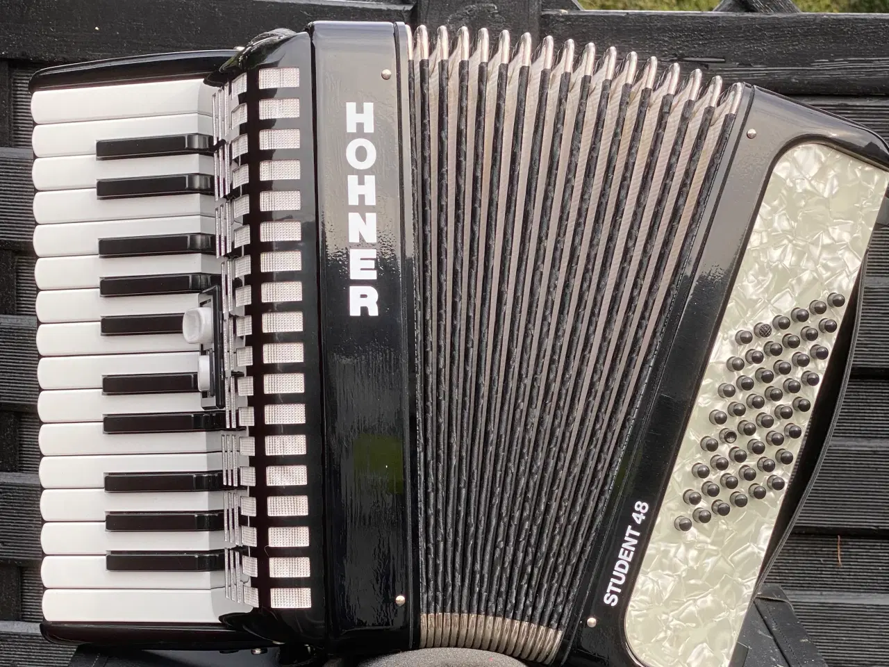 Billede 5 - Denne brugt Hohner Student 48 Tangent harmonika 