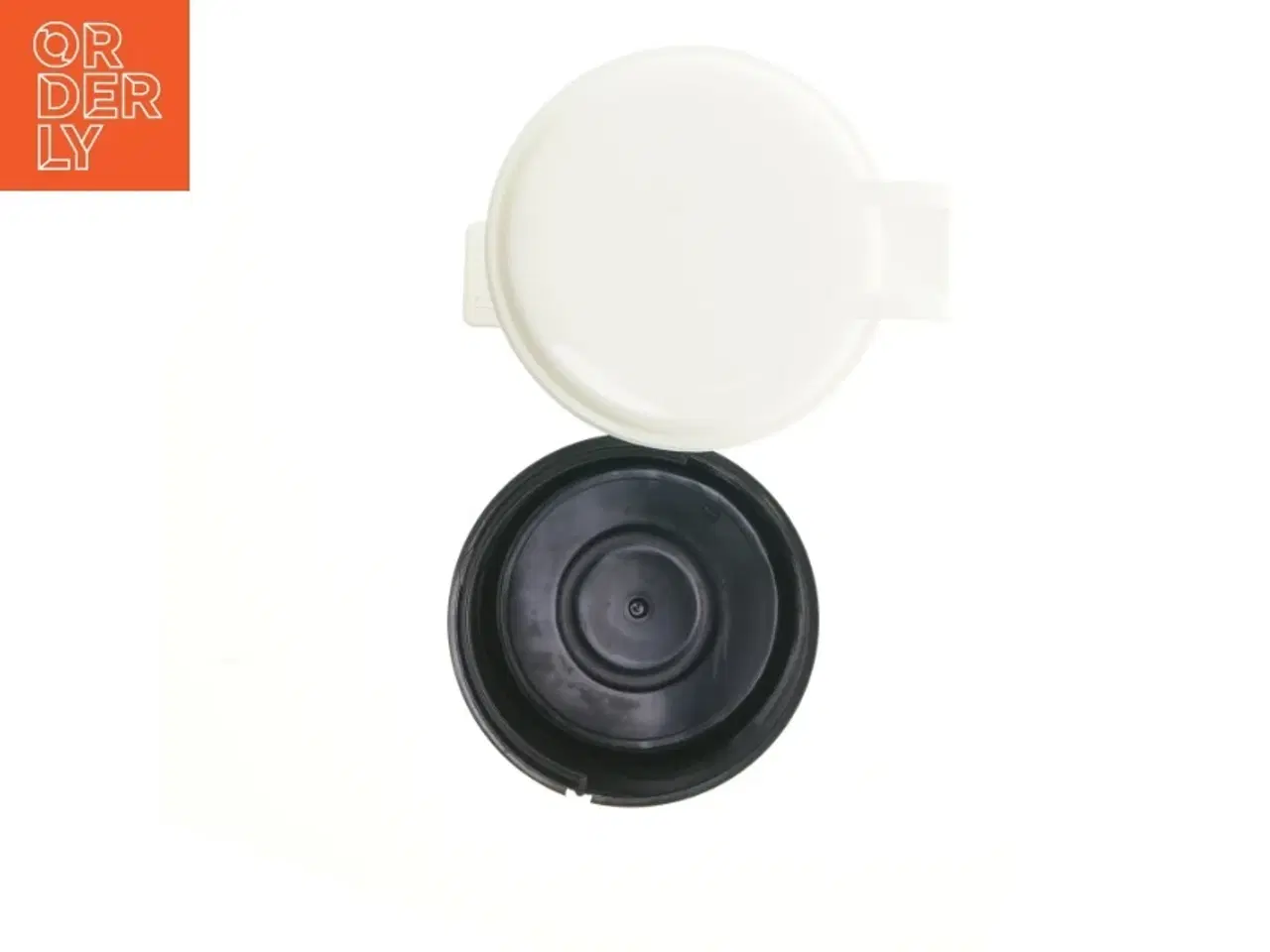 Billede 6 - Hvid affaldsspand med sort inderspand fra Jysk (str. 20x15 cm)