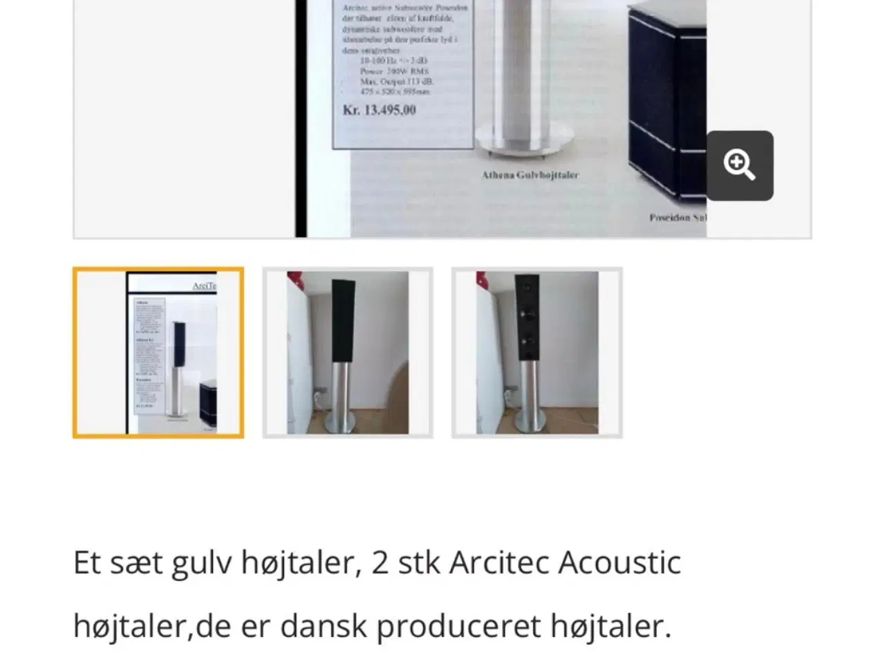 Billede 5 - arcitec acoustic athena. High end